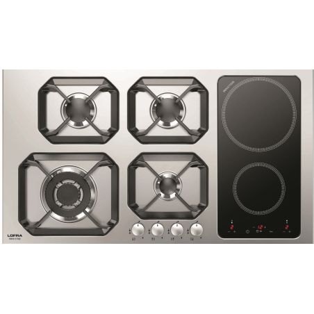 Plaque de cuisson gaz + induction Lofra