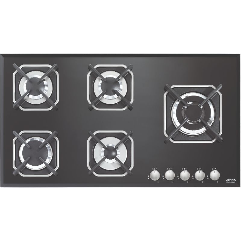 Plaque de cuisson 5 feux gaz 90cm Lofra | Cuisinières Grande Largeur
