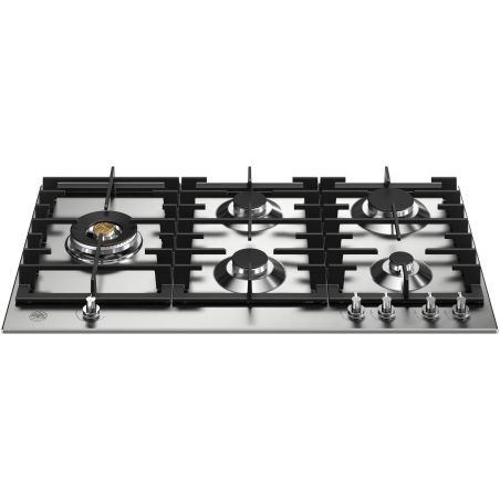 Plaque gaz Bertazzoni P905LMODX Inox | 90 cm 5 brûleurs