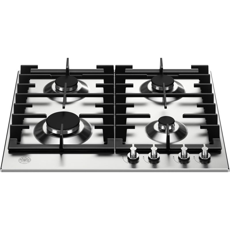 Plaque gaz Bertazzoni P604MODX 60 cm inox | Modern Series