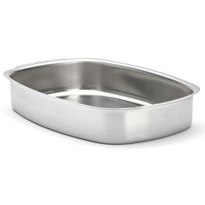 Plat à Four Inox Rectangulaire 38x26 cm – De Buyer 6406.14