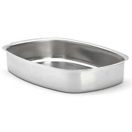 Plat à Four Inox Rectangulaire 38x26 cm – De Buyer 6406.14