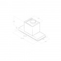 Groupe filtrant Elica HIDDEN 90cm IX/A/90