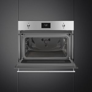 SMEG Classica Four 45 cm SFR9300X Inox chaleur tournante A+ Vapor Clean
