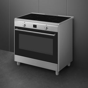 Piano de cuisson SMEG Classica 90 cm induction CG90CIXT