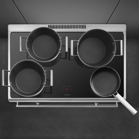 Piano de cuisson SMEG Classica 90 cm induction CG90CIXT