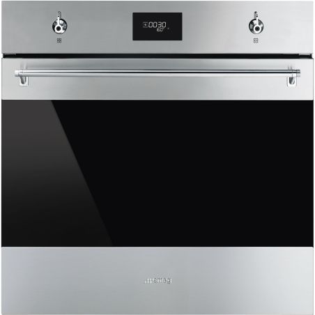Four encastrable SMEG Classica SFP6301TVX Four 60cm Inox pyrolyse
