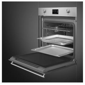 Four combiné vapeur SMEG Classica 60cm Steam100 Vapor Clean SO6302S3PX