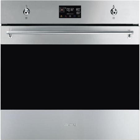 Four combiné vapeur SMEG Classica 60cm Steam100 Vapor Clean SO6302S3PX