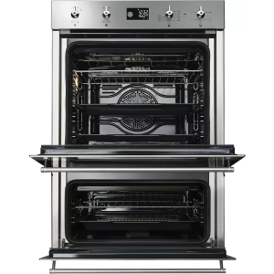 SMEG Classica Four double colonne 60cm Inox Pyrolyse Porte Froide DOSP6390X