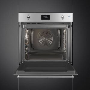 Four encastrable SMEG Classica 60cm combiné vapeur pyrolyse inox SOP6301S2X