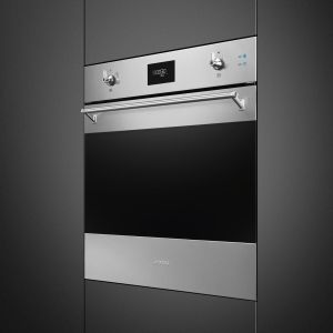 Four encastrable SMEG Classica 60cm combiné vapeur pyrolyse inox SOP6301S2X