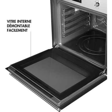 Four encastrable SMEG Classica SFP6301TVX Four 60cm Inox pyrolyse