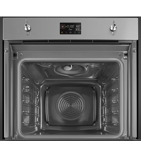 Four encastrable SMEG Classica 60cm Four Combiné 68L Inox Vapor Clean SO6302M2X