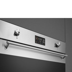 Four encastrable SMEG Classica 60cm Four Combiné 68L Inox Vapor Clean SO6302M2X