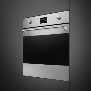 Four encastrable SMEG Classica 60cm Four Combiné 68L Inox Vapor Clean SO6302M2X