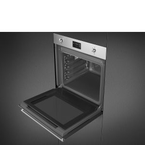 Four combiné vapeur SMEG Classica 60cm Steam100 Vapor Clean SO6302S3PX