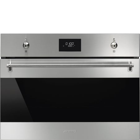 SMEG Classica Four 45 cm SFR9300X Inox chaleur tournante A+ Vapor Clean
