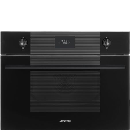 Four encastrable compact SMEG Linéa 45cm micro-ondes + gril |SO4101M0B3