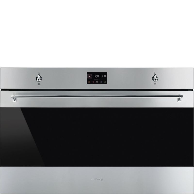 Four multifonction Smeg Classica 90cm Pyrolyse Inox SFP9302TX