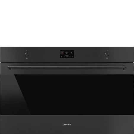 Four multifonction SMEG Classica 90cm Pyrolyse 115L Noir Mat SFP9302TN