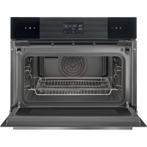Four compact SMEG Linéa 45cm micro-ondes combiné Noir SO4102M1B3