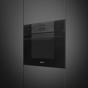 Four combiné vapeur Smeg Linéa 45cm 41L A++ LCD EvoScreen SO4102S3B3
