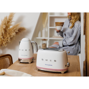 Grille-pain SMEG x Ines de la Fressange 2 tranches Années 50 | TSF01IDFEU
