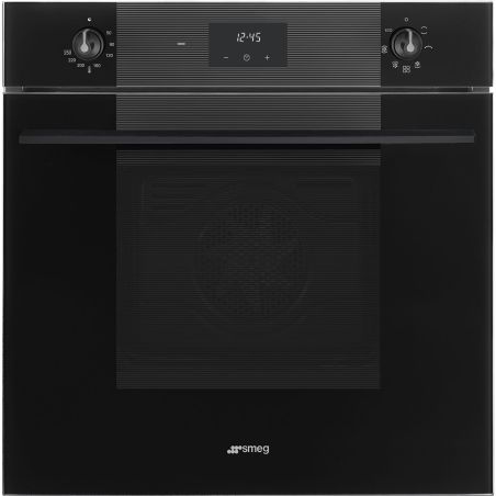 Four 60cm SMEG Linéa Noir 70L Chaleur brassée 6 fonctions SF6100VB3