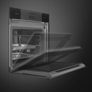 SMEG Linéa SO6102S3PB3 Four combiné vapeur 60cm, Steam100, LCD, A++