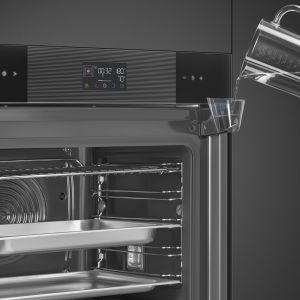 SMEG Linéa SO6102S3PB3 Four combiné vapeur 60cm, Steam100, LCD, A++