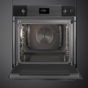 SMEG Linéa SO6101S2B3 Four 60cm Vapeur, LCD, Vapor Clean, 68L Noir