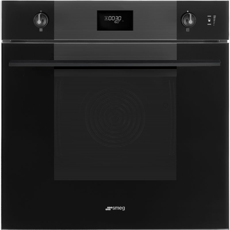 SMEG Linéa SO6101S2B3 Four 60cm Vapeur, LCD, Vapor Clean, 68L Noir