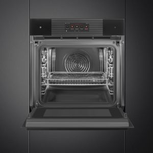 SMEG Linéa SO6106WAPB3 four 60cm Galileo Omnichef, 150 programmes, vapeur, Wi-Fi