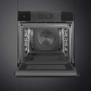 SMEG Linéa SO6106WAPB3 four 60cm Galileo Omnichef, 150 programmes, vapeur, Wi-Fi