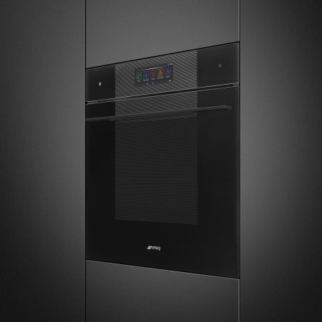 SMEG Linéa SO6106WAPB3 four 60cm Galileo Omnichef, 150 programmes, vapeur, Wi-Fi