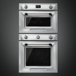 Smeg Victoria SF6905X1 four 60cm inox, 8 fonctions, 70L, nettoyage Vapor Clean