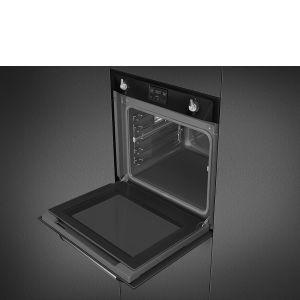 Smeg Victoria SOP6902S2PN Four Combiné Vapeur 60cm Pyrolyse Sonde 68L Noir