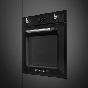 Smeg Victoria SOP6902S2PN Four Combiné Vapeur 60cm Pyrolyse Sonde 68L Noir