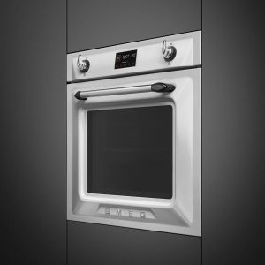Four SMEG Victoria SOP6902S2PX, combiné vapeur, inox, pyrolyse, 68L, porte froide, 60cm