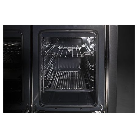 Piano de cuisson Steel OXFORD 100 cm 2 fours mixte