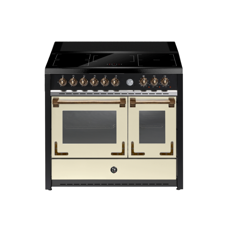 Piano de cuisson Steel OXFORD 100 cm 2 fours induction