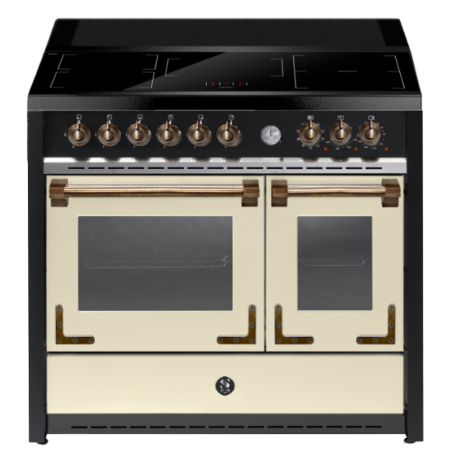 Piano de cuisson Steel OXFORD 100 cm 2 fours induction