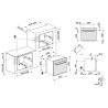Four SMEG Elementi 60 cm Inox, collection Elementi SF64M3TVX
