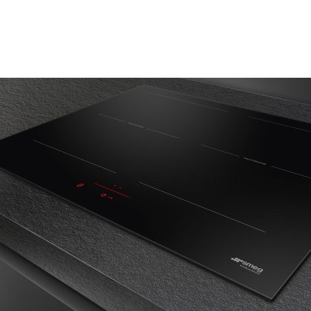 SMEG Universel plaque induction 60cm, Multizones, Double booster, sécurité, SI2M5643D1
