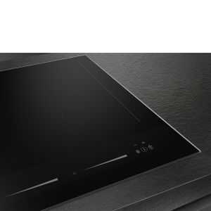 SMEG Linéa Table induction 60cm 4 foyers Multizone, double booster, SIM1644D