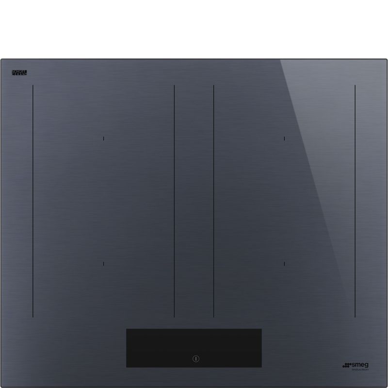 SMEG Linéa Table induction 60cm 4 foyers Multizone sécurité enfant SIM1644DG