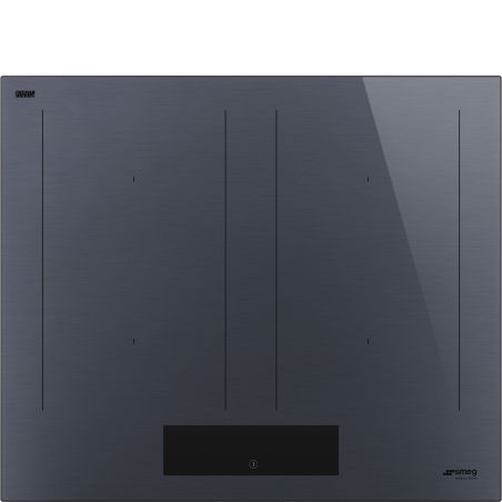 SMEG Linéa Table induction 60cm 4 foyers Multizone sécurité enfant SIM1644DG