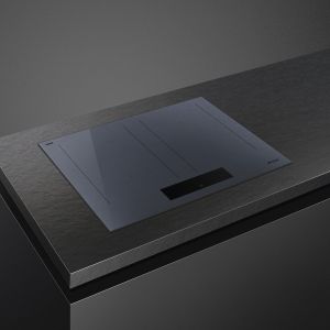 SMEG Linéa Table induction 60cm 4 foyers Multizone sécurité enfant SIM1644DG