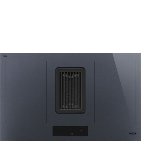 SMEG Linéa Table induction hotte 80cm, Multizone, EvoSlider, A++, HOBD182DG